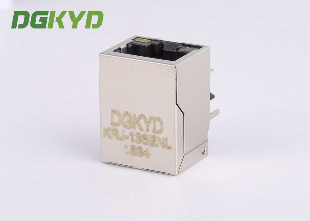 8p8c Network 100 megabit cat6 RJ45 Connector with internal