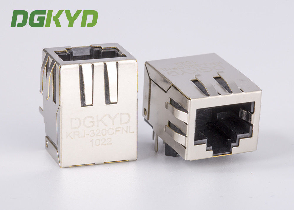 Shield single Port CAT6 RJ45 CONNECTOR, side entry, 1000BaseT