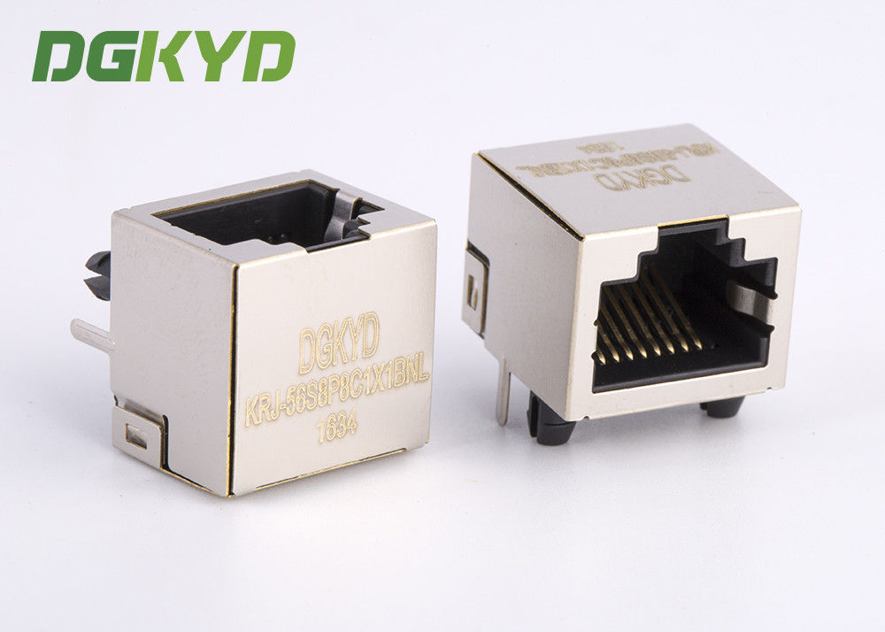 Single Port Side Entry 8P8C Ethernet RJ45 Shielded Connector RJ45 Modular Jack
