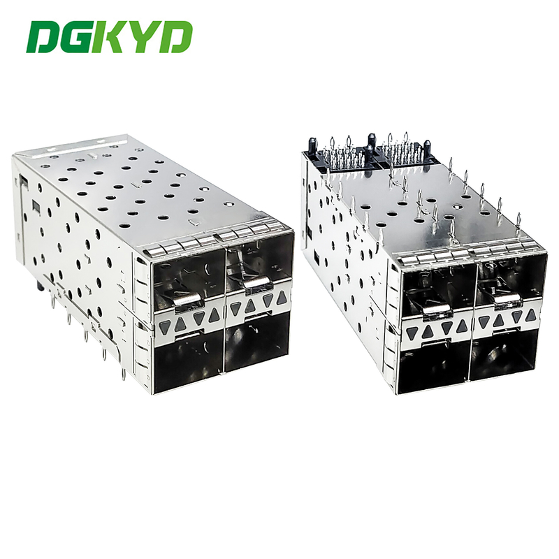 SFP Shell SFP2x2 Fiber Connector High-temperature LCP Fiber Cage DGKYDSFP2N3B23004B022