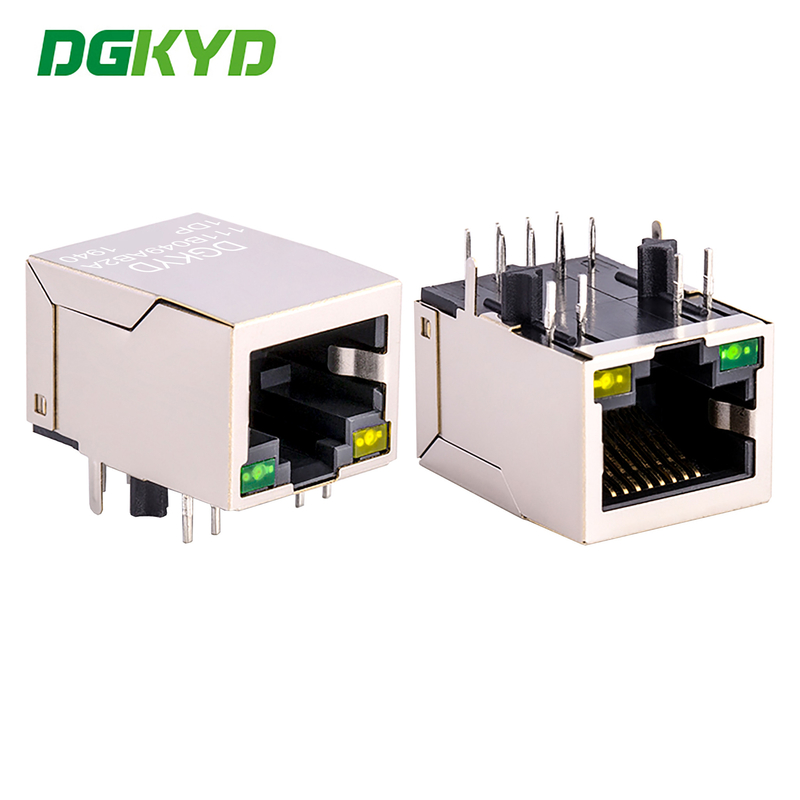 RJ45 Ethernet socket 100Mbps integrated filter with POE network interface DGKYD111B049AB2A1DP