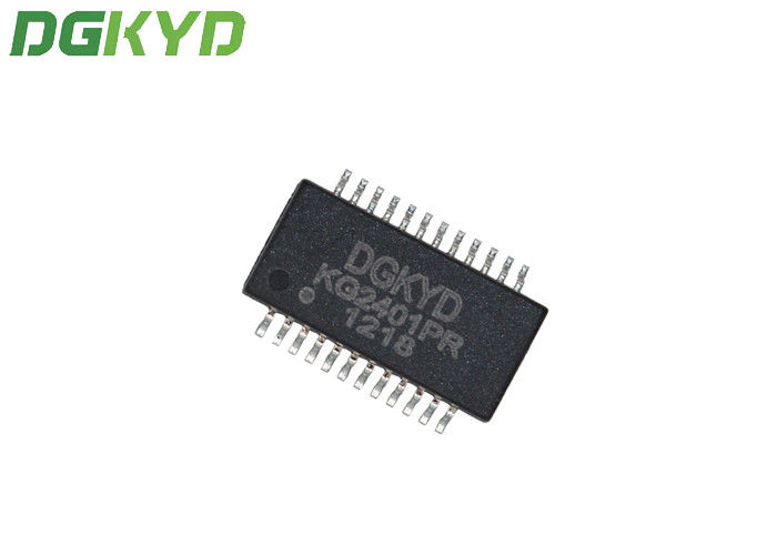 SMD 24 PIN 100/1000 Cat6 Ethernet Isolation Transformer KG2401PR