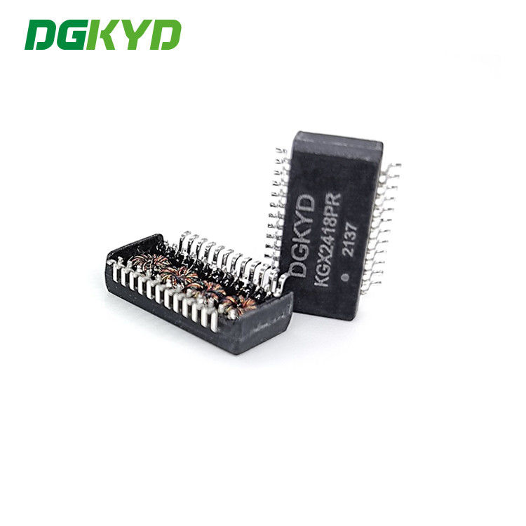 DGKYD KGX2418PR 4 Cores 24 Pins SMD Network Shielded Ethernet Transformer Modules