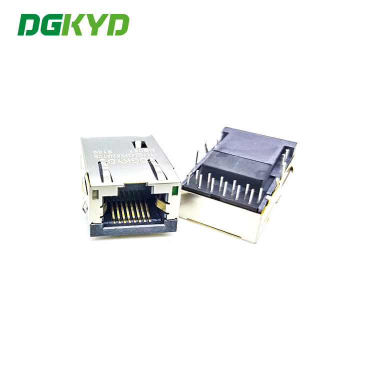 DGKYD1711Q242FF5WA7CBDB057 Tab Up 1000 Base-T 30U 8P12C Ethernet Modules Integrated Magnetic RJ45 Connector Network Inte