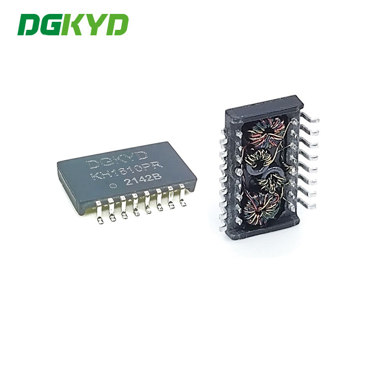 SMD 16 PIN Ethernet Transformer With Magnetics Network Filter
