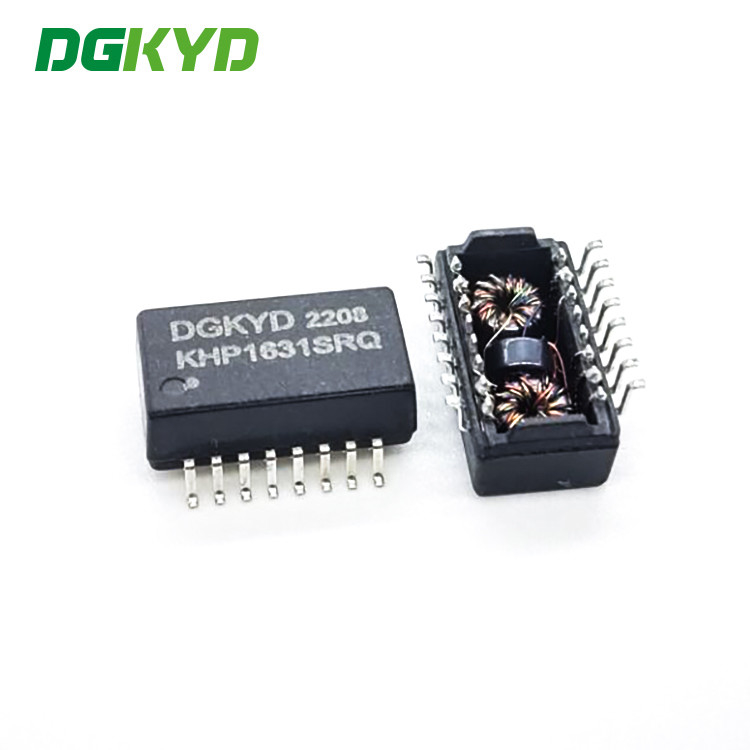 KHP1631SRQ 16 Pin SMD Ethernet Transformer