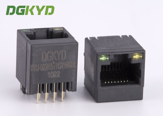 Buy 180 degree socket rj45 connector, Good quality 180 degree socket ...