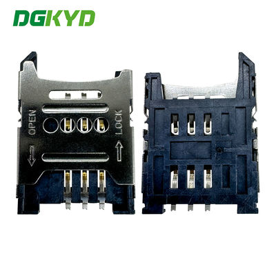 SIM Card Holder -6PIN - Flip Top Telephone Card Holder DGKYDSIM18H6A6A2Y3WSG286