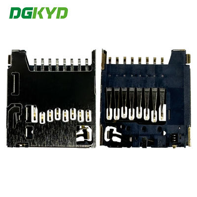 TF Card Holder PUSH 1.28H 8P Internally Welded Telephone Card Holder DGKYDTF128H8A6A2Y3WSN286